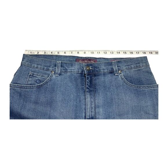 Gloria Vanderbilt Amanda Jeans Women's 18 Blue Stretch Classic Fit Straight Leg - Picture 6 of 8